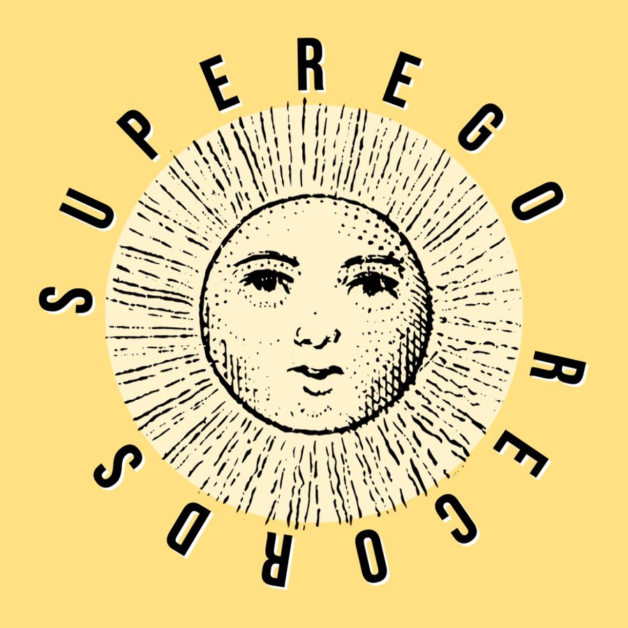 Superego Records round sun logo